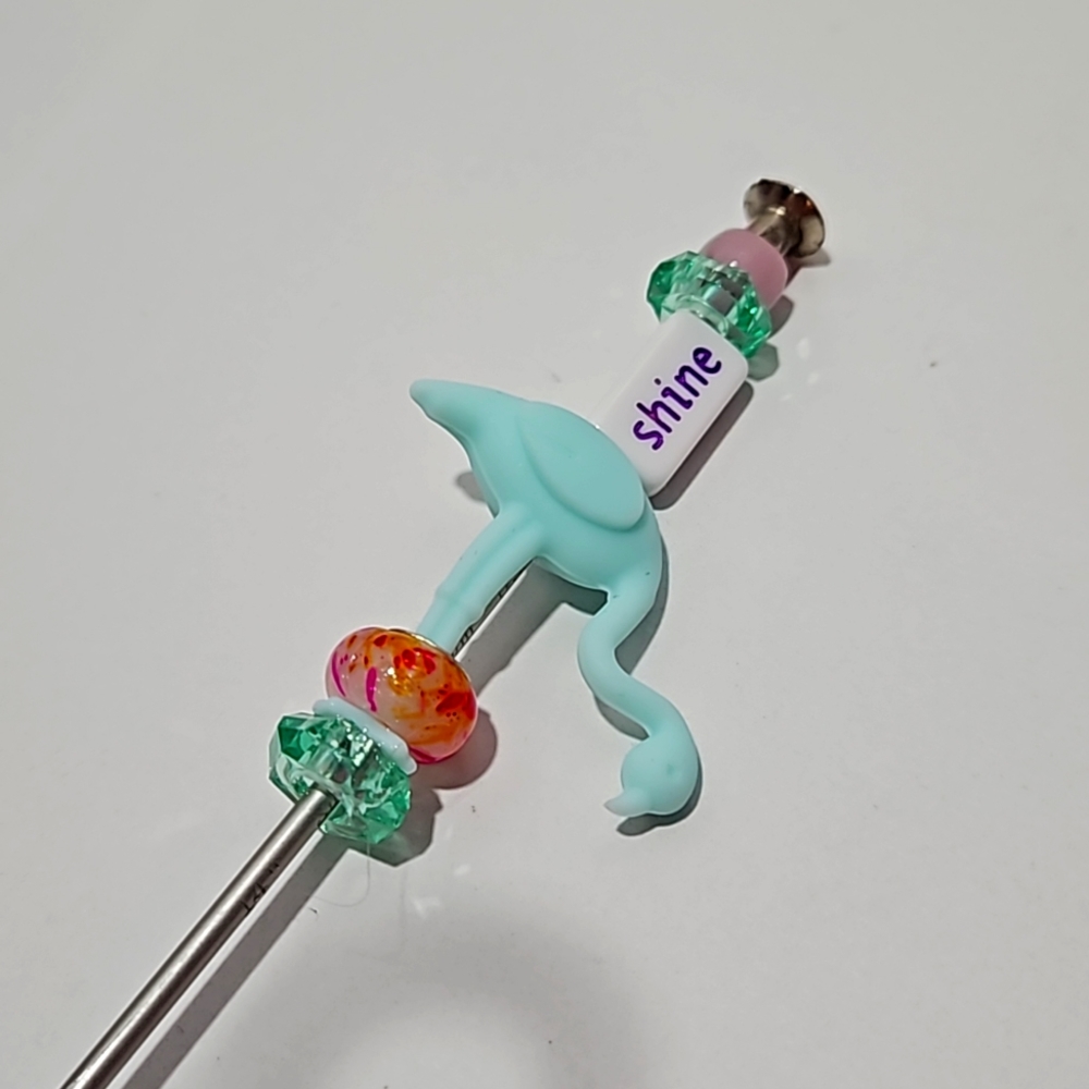 Flamingo garden fairy wand shine